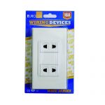 2 GANG UNIVERSAL OUTLET (EWS2GUO) 16A